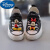 迪士尼迪士尼（Disney）儿童帆布鞋个性宝宝鞋韩版亲子卡通童鞋米老鼠童 黑色低帮3 A米奇B米妮 20码 码内长约14.5cm