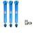 樱普顿（INGPUDON）压缩空气精密过滤器空压机油水分离器冷干机干燥器 【120】QPS三联+3球型排水器 