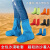 全包透气沙漠徒步防沙套男女雪套超轻儿童防沙鞋套高筒护脚套工业品 zx红色 L号41-45鞋