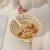 唯铭诺碗餐具可爱沙拉水果碗酸奶碗带勺甜品碗陶瓷6.5-8英寸双耳碗 7.5英寸双耳碗一只装带勺-幸运熊