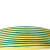 起帆 电线电缆 ZB-BV1*1.5(B)平方 阻燃电线铜芯多股线100米 黄绿双色