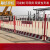 基坑护栏网建筑工程工地道路施工警示围栏定型化临边防护栏杆 红色