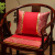 京度新中式实红木太师椅椅垫靠枕茶椅子坐垫靠垫圈椅茶椅实木官帽椅垫 前程似锦-蓝色 坐垫45*38*厚度3cm一个