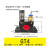 气动振动涡轮震动器振荡器气振动器小型gt10气缸振打器gt8振动泵 经济压铸型GT8