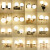 欧普灯壁灯卧室现代简约客厅阳台创意墙壁灯北欧楼梯过道 led房间床头灯 银色  BD02-1+暖光