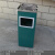 国家电网专用垃圾桶营业大厅绿色收纳桶国网绿银行供电所烟灰筒 正方形国网标 默认