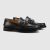 古驰（GUCCI）男鞋2024新款舒适时尚休闲皮鞋男士乐福鞋 黑色 45.5