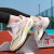 YIDI跑步鞋男飞电3专业竞速小碳板跑鞋超轻20回弹减震透气飞马运动鞋 黑色气垫款 44