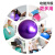 瑜伽球健身球加厚防爆儿童感统训练孕妇助产专用球大小号 粉红色 55cm (身高150-160cm)