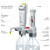 普兰德BRAND 瓶口分液器Dispensette® S 游标可调型1-10ml 含SafetyPrime安全回流阀