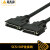 SCSI 50P连接线CN50针信号线适用安川/台达/松下/伺服CN1接口 黑色_5米