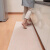 日本进口吸附式厨房防滑防水地垫客厅宝宝爬行垫卧室餐厅拼接地毯 木纹240cm 如图