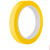 米乐奇桌面定位标识胶带5s划线白板立裁打板胶带无痕警示贴 深黄 【4卷】15mm宽*66米长