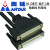 DIN-37D-01 DB37 端子板PCI-7230采集卡ADAM-3937 DB37数据线公对公1米HL-DB37-M/M-1