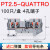 ABDTT2.5直插型导轨式接线端子排1.54610TTB2.5TWIN弹簧QUATTRO T2.5QUATTRO