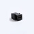 美式模块带卡勾黑色白色HDMI高清对接直插桌插地插面板转接头 HDMI面板转接头黑色