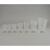 亚速旺一次性杯子量杯挖米杯PP聚丙烯塑料烧杯半透明真空成型刻度 2000ml