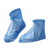东部工品防水防雨鞋套男女加厚底雨鞋防滑耐磨雨靴套 磨砂白 M（37-38） 