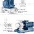 IHG不锈钢立式管道离心泵卧式增压泵暖气热水循环泵锅炉工业管道 IHG40-250(I)A-7.5KW 立式