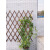 户外防腐伸缩实木栅栏碳化阳台围栏花园墙壁挂装饰爬藤架白色网格 特厚碳化H150(1.2cm) 大
