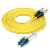 讯浦 单模双芯光纤跳线 尾纤 跳纤（LC-FC，9/125）Φ2.0光纤线 10米