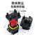 巴也 汽车防水连接器 ECU控制器23芯插座直针座PCB电控板端接插件蓝色1个 BY-776228-5