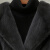 梵威伦（VAVEREN）品牌天鹅绒貂皮大衣女年轻时尚水貂皮草连帽外套显瘦轻奢女装 星空灰 S
