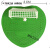 洗手间男士小便池防臭芳香片尿斗足球门过滤网小便器防溅水除臭垫 普通款香片4片白色