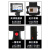 创普T8智能喷码机手持小型打生产日期手动打码机数字二 高清喷码机+红色快干墨盒