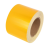 泓瑞沣 PVC警示地板胶带 黄色 宽度10cm（卷）