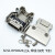 MD26M-AL SCSI连接器HPDB26公头/母头 焊线铁壳DB26pin插头 2排针 HPCB26母头卡扣式