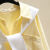 OXRP大花棉袄女中国风2024款两披肩白色衬衫2024春秋韩版宽松黄色 083#黄色+白色披肩 S 80-100斤