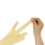大杨乳胶检测采样手套 采集亭窗口防化长臂手套PLA449  黄色均码70cm 1双