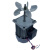 40W单相风机电机/热收缩机配件热封塑包装机配件 通风机+小扇叶