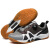 YUNTH品牌羽毛球鞋乒乓球鞋男鞋女鞋比赛训练运动鞋羽乓鞋新款运动鞋 灰黑 36