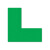 稳斯坦 WST220 桌面警示四角定位贴 5S6S管理物品标签标识 L型10*4cm绿色(12个)