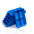 塑料收纳零件盒分格多格盒归类整理分类五金工具螺丝周转箱长方形加厚 四格箱：350*200*87（加厚）