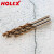霍夫曼HOLEX 高速钢麻花钻  圆柱形刀柄 没有涂层 114030系列 0.5mm（总长22mm）