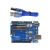 UNO R3改进版开发板 CH340驱动ATmega328P单片机模块 兼容arduino UNOR3改进版新款PB（送排针）