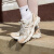 亚瑟士（asics）亚瑟士新款运动鞋GEL-KAHANA 8女鞋稳定支撑抓地越野跑步鞋 灰色/棕色 37