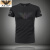 AEXP阿玛EA7XP尼旗下夏季新款修身男装短袖T恤男修身圆领T恤衫男士 白EM彩鸟 M80-100斤