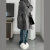 问梵羽绒服女学生韩版宽松学院风高颜值女冬季二棉外套新款加 灰色 M推荐120-145斤