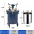 气动压力桶点胶机胶水油漆压力罐覆膜桶消泡桶 20L自动搅拌