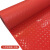 恒美 人字纹牛津pvc塑料地垫 酒店工厂门口防滑垫子耐磨隔水地毯地垫全铺 红色 加厚牛津1.6米宽*1米长