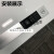 多媒体侧滑桌面隐藏嵌入式多功能USB 会议办公面板接线信息盒定制 A9(黑色/银色/下单备注颜色)