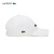 LACOSTE法国鳄鱼男女同款24夏季新款字母图案帽子鸭舌帽RK0341 001/白色 M