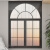 适用于窗户定制不锈钢隔音平开阳光房落窗卧室隔间厨房钢化长虹透明玻璃 铁艺金色宽80高120