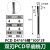 PCD金刚石立铣刀铜铝石墨钻石铣刀单刃双刃球刀高光镜面倒角 D4*6刃长*6柄*100总长*2F 双刃