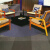 办公室卧室拼接方块地毯SA5pvc尼龙商场商务 深咖啡 SA5-08 50*50cm一块