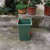 适用于户外环保内筒分类垃圾桶内胆桶塑料桶方形梯形铝塑复合材料 铝塑方形34X35X53cm